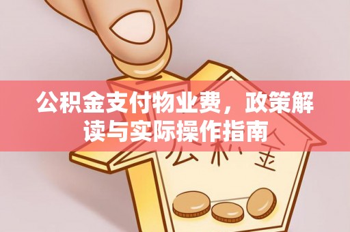青州公积金支付物业费，政策解读与实际操作指南