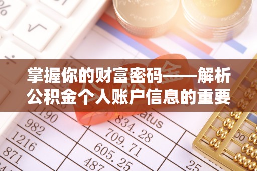 青州掌握你的财富密码——解析公积金个人账户信息的重要性