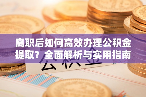 青州离职后如何高效办理公积金提取？全面解析与实用指南