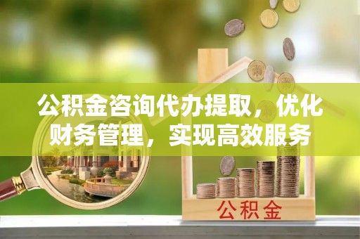 青州公积金咨询代办提取，优化财务管理，实现高效服务