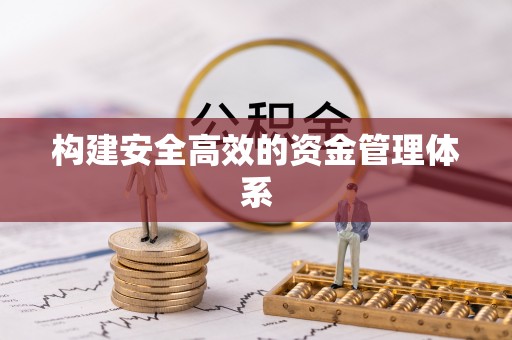 青州构建安全高效的资金管理体系