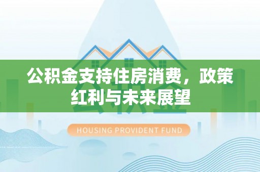 青州公积金支持住房消费，政策红利与未来展望