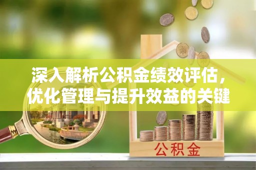 青州深入解析公积金绩效评估，优化管理与提升效益的关键路径