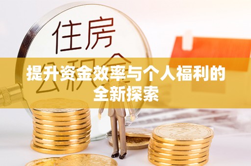 青州提升资金效率与个人福利的全新探索
