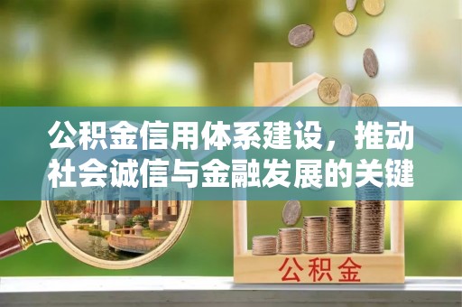 青州公积金信用体系建设，推动社会诚信与金融发展的关键桥梁