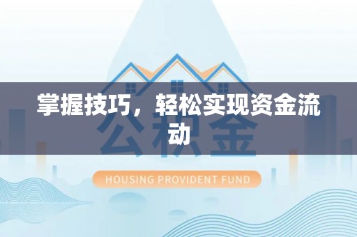 青州掌握技巧，轻松实现资金流动