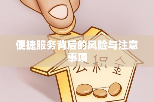 青州便捷服务背后的风险与注意事项